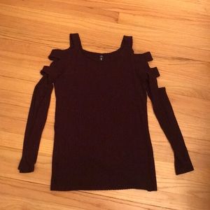 Design Lab Cutout Sweater